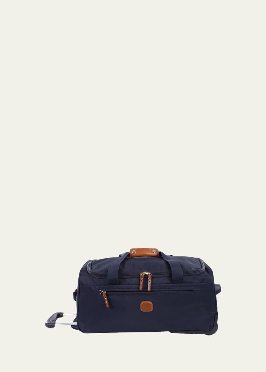 Bric's Navy X-Bag 21" Carry-On Rolling Duffel Luggage