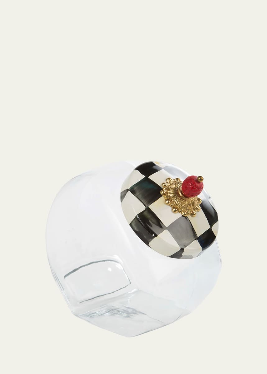 MacKenzie-Childs Courtly Check Cookie Jar