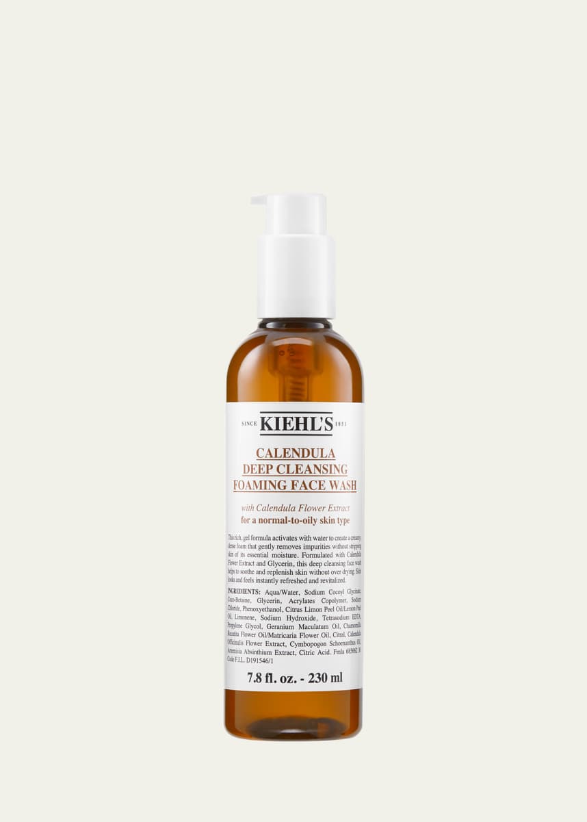 Kiehl's Since 1851 Calendula Deep Cleansing Foaming Face Wash, 7.8 oz.
