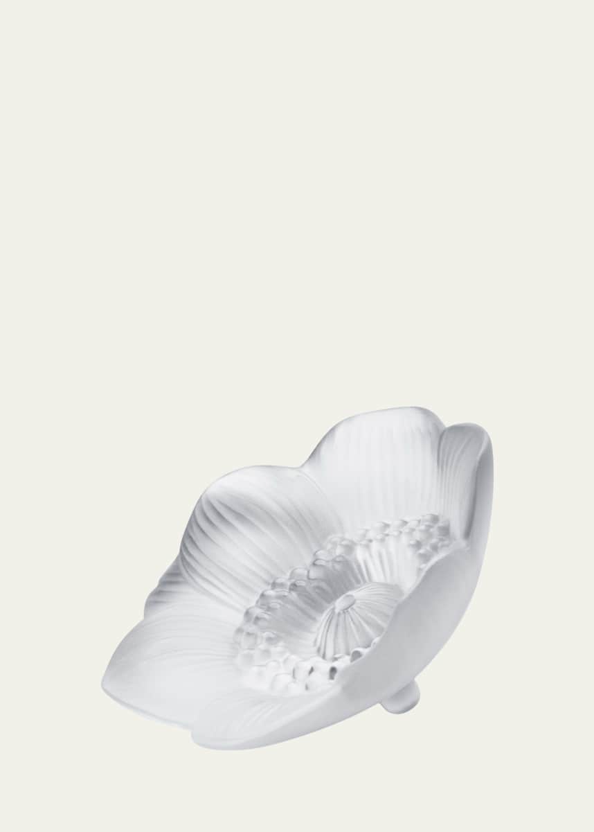 Lalique Anemone Figure, Clear