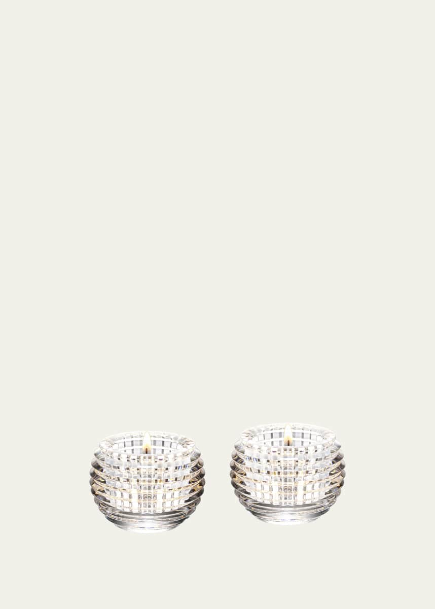 Baccarat Eye Votive Candleholders, Set of Two
