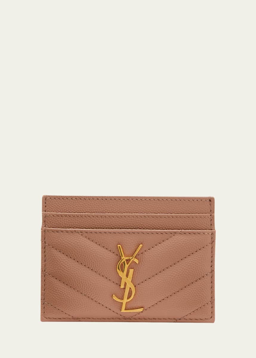 Louis Vuitton Neutrals Monogram Pattern Leather Compact Wallet