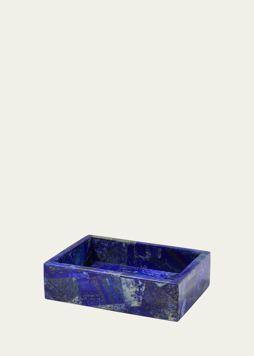 Mike & Ally Taj Lapis Soap Dish