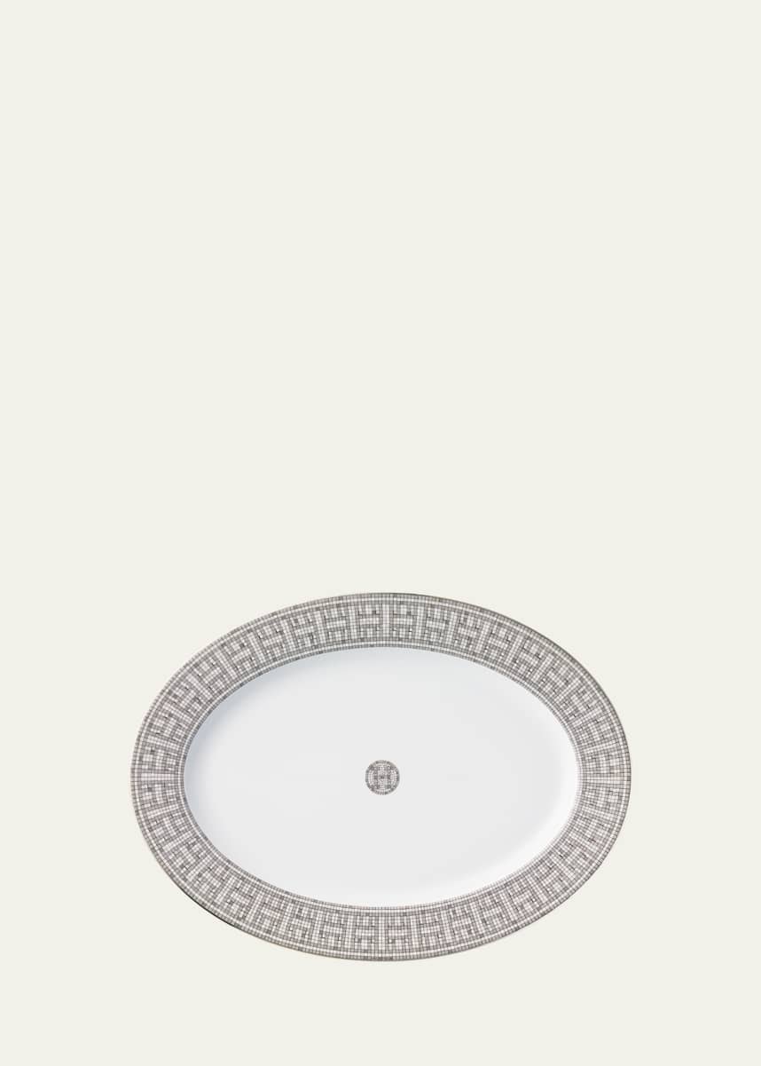 Hermes Mosaique Au 24 Small Oval Platter