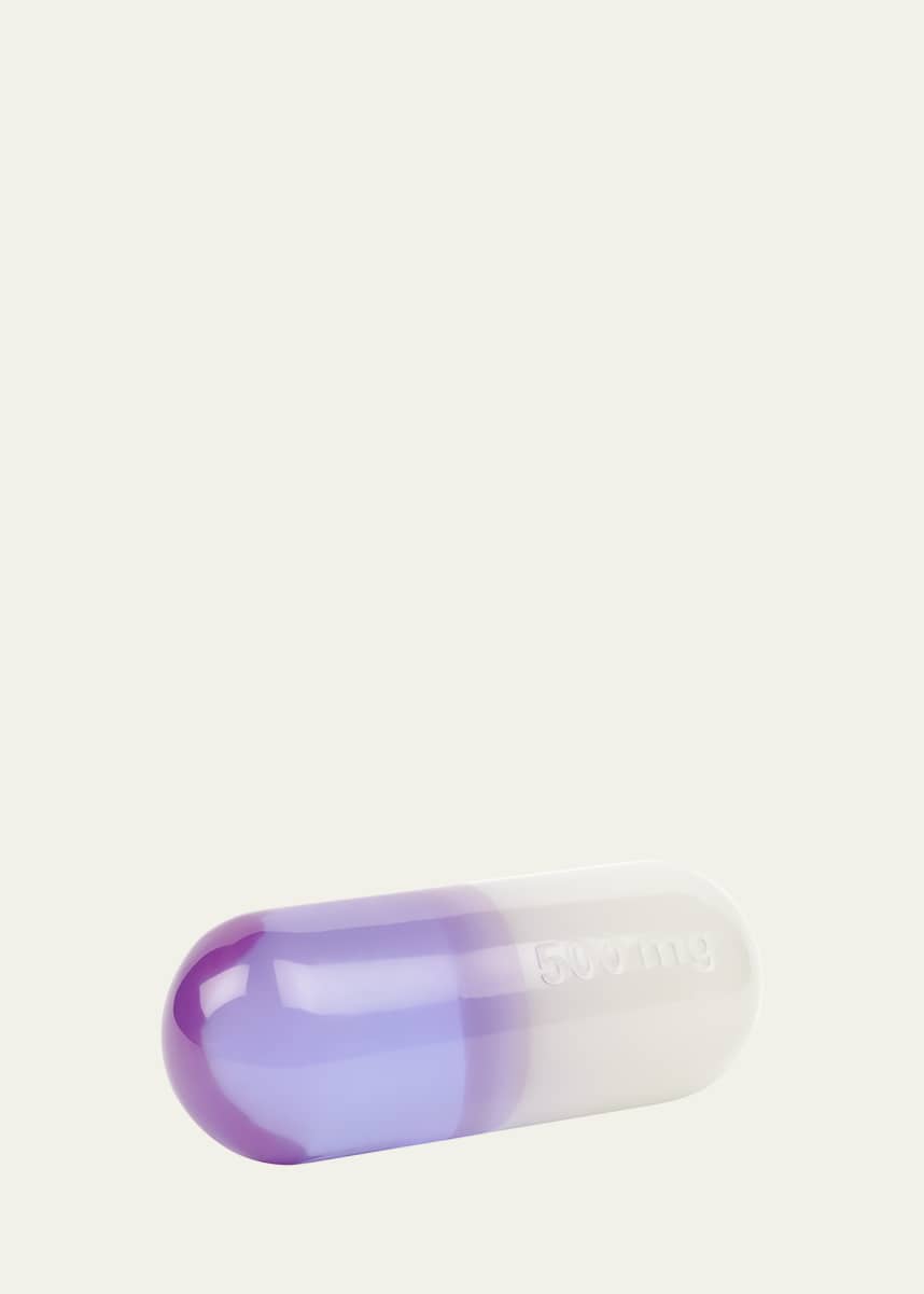 Jonathan Adler Large Purple Acrylic Pill