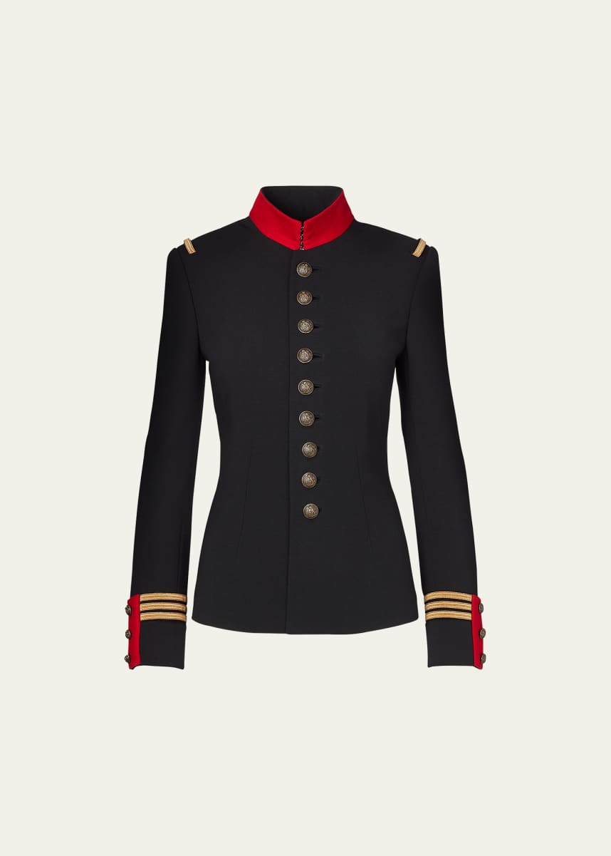 Ralph Lauren Collection The Officer's Jacket, Black