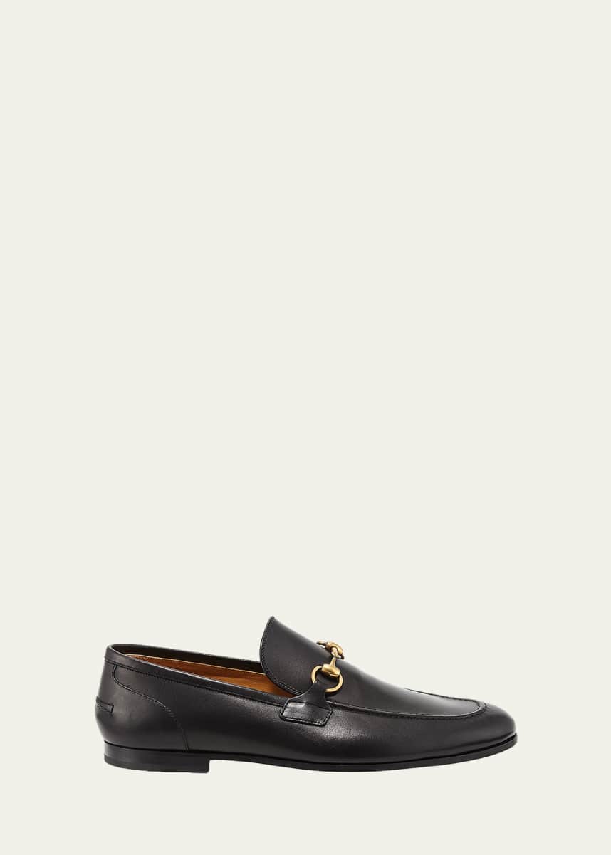 Gucci Men's Jordaan Leather Loafers