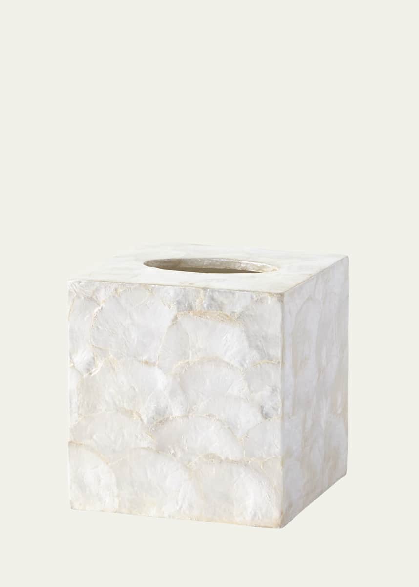 Pigeon and Poodle Andria Capiz Tissue Box Cover