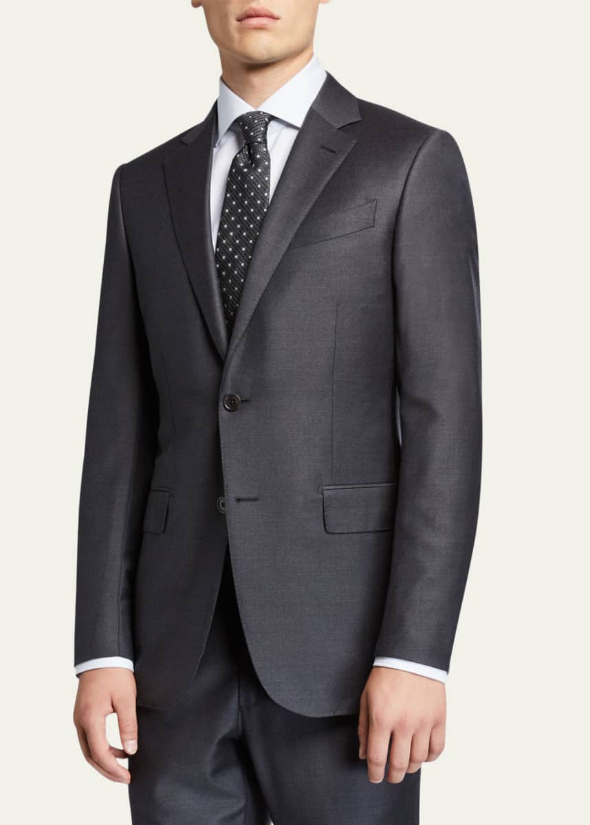 ZEGNA Men's Trofeo Milano Two-Piece Wool Suit