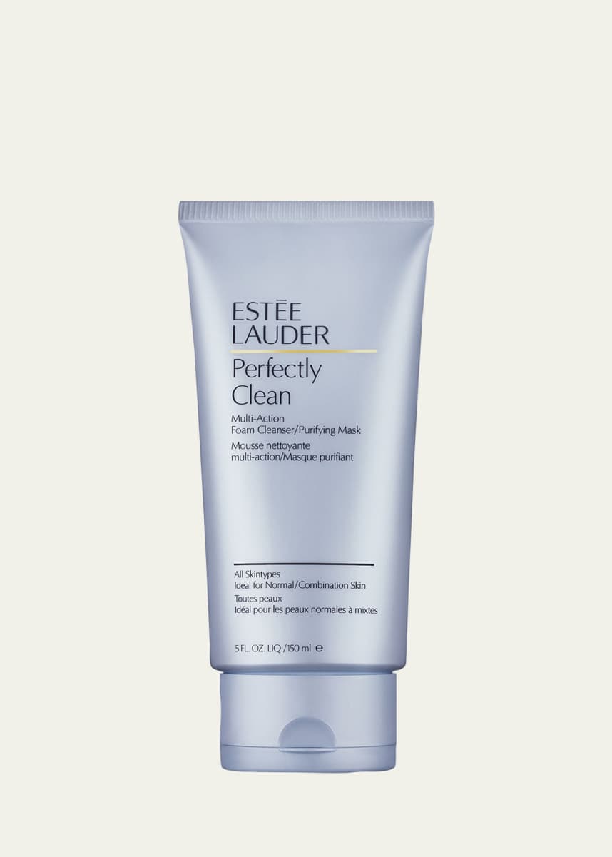 Estee Lauder Perfectly Clean Foam Cleanser/Purifying Mask, 5.0 oz.