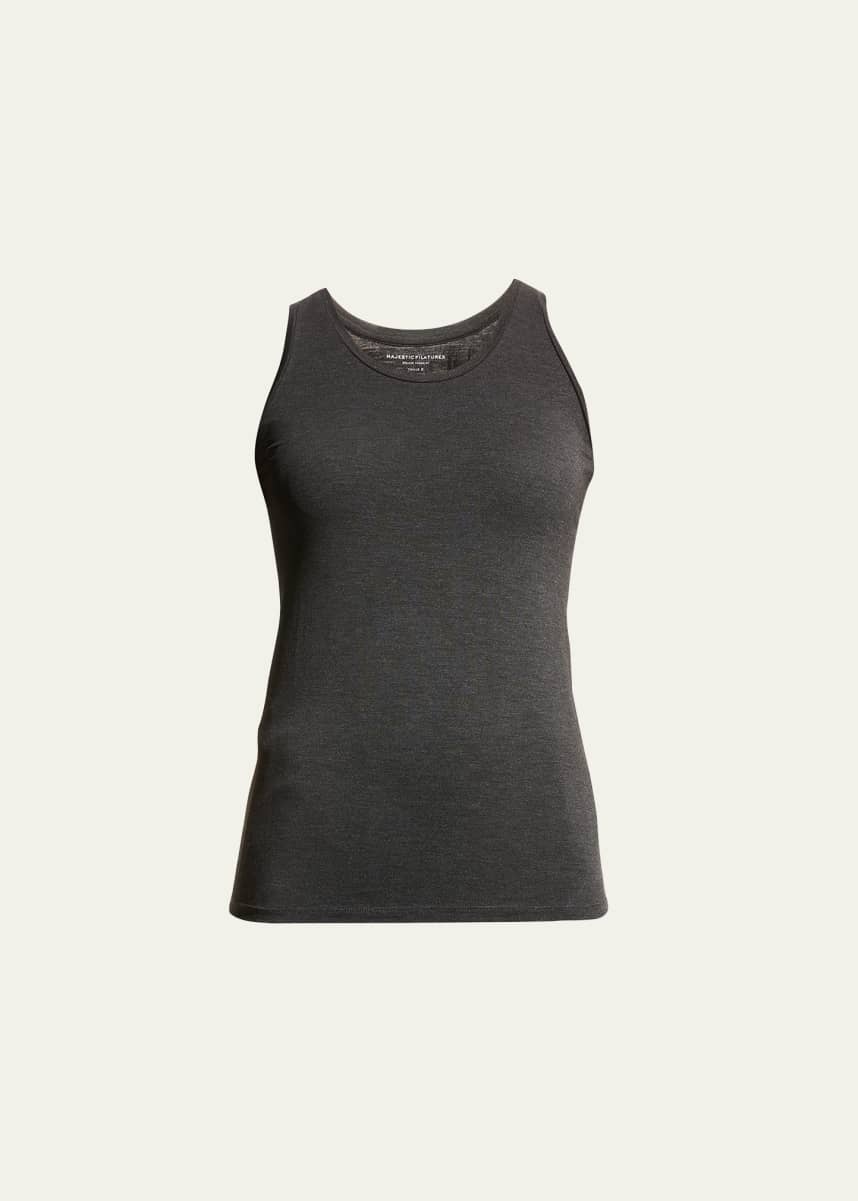 Majestic Filatures Soft Touch Scoop-Neck Tank