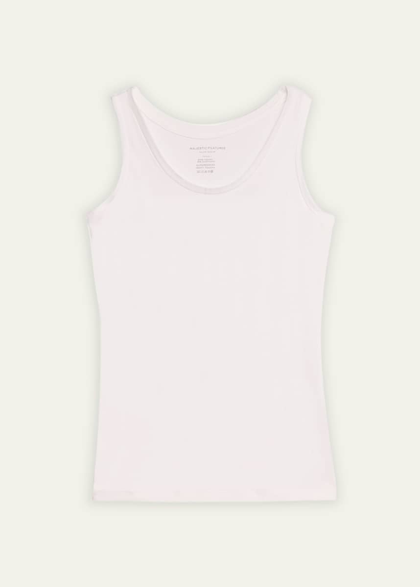 Majestic Filatures Soft Touch Scoop-Neck Tank