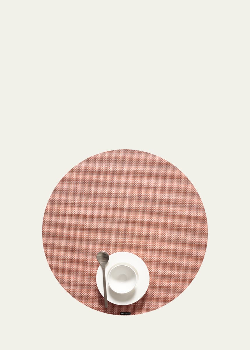 Chilewich Mini-Basketweave Round Placemat