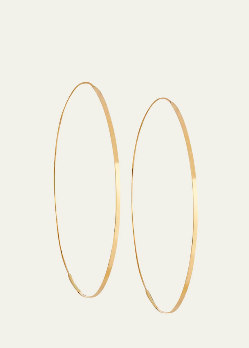 Lana Flat Magic 14K Hoop Earrings
