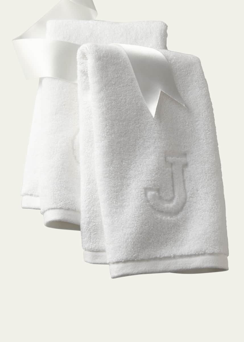 Matouk Auberge Monogrammed Hand Towel