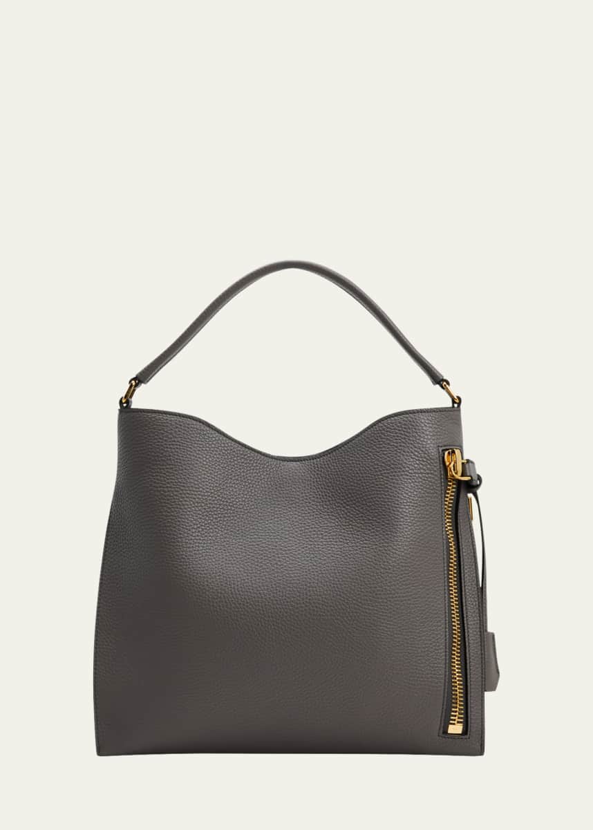 TOM FORD Alix Hobo Small in Grained Leather
