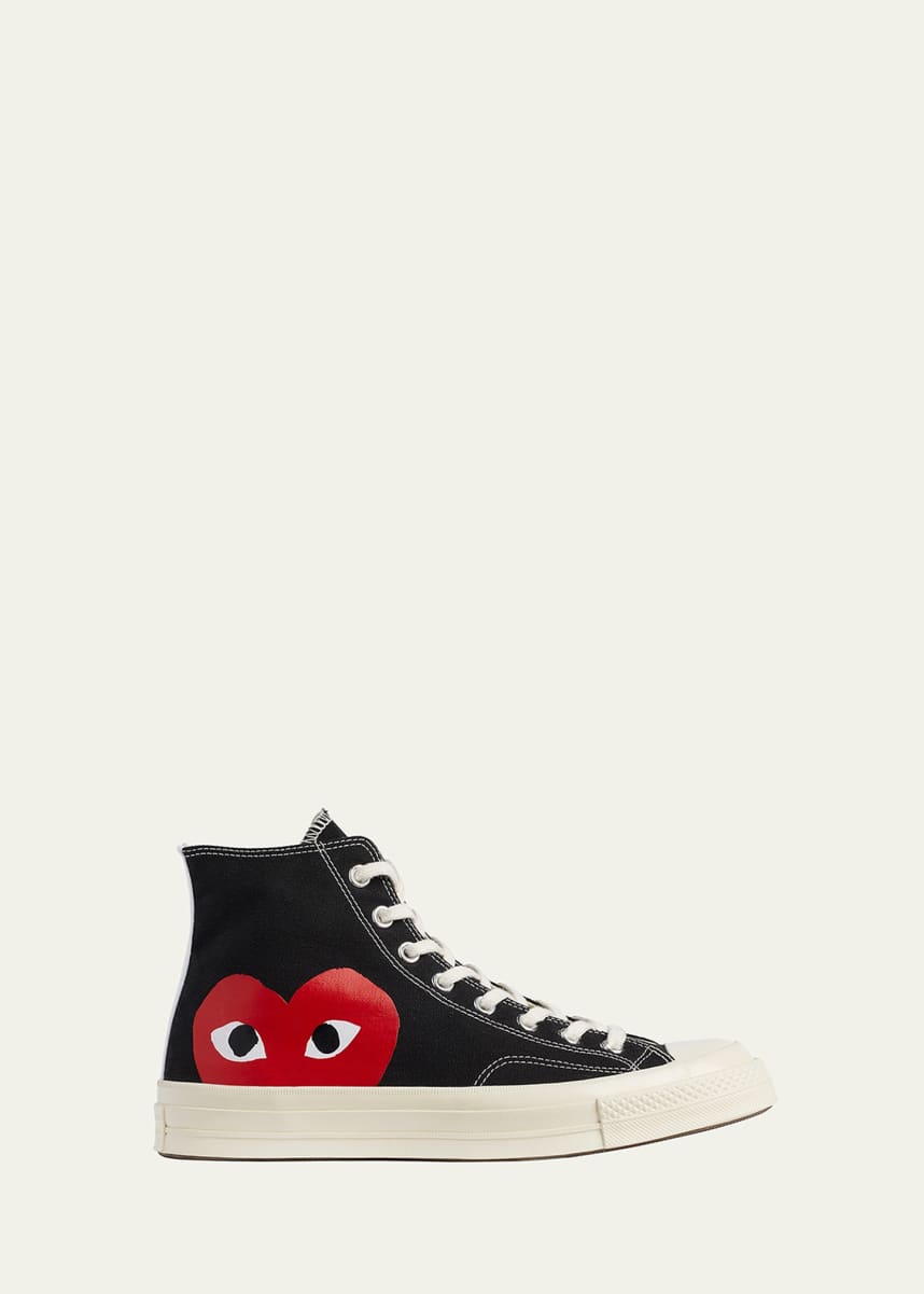 Comme des Garcons Men's x Converse All Star Chuck Taylor '70 High-Top Sneakers