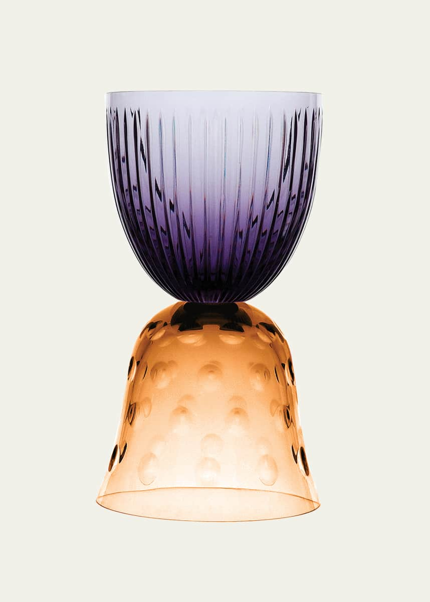 Luisa Beccaria Purple Shaded Stemmed Water Glasses, Set of 2 - Bergdorf  Goodman