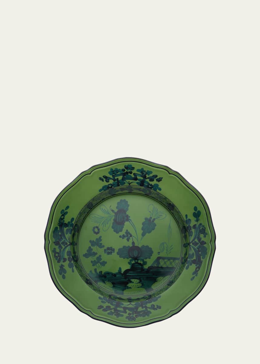 GINORI 1735 Oriente Italiano Dinner Plate, Malachite
