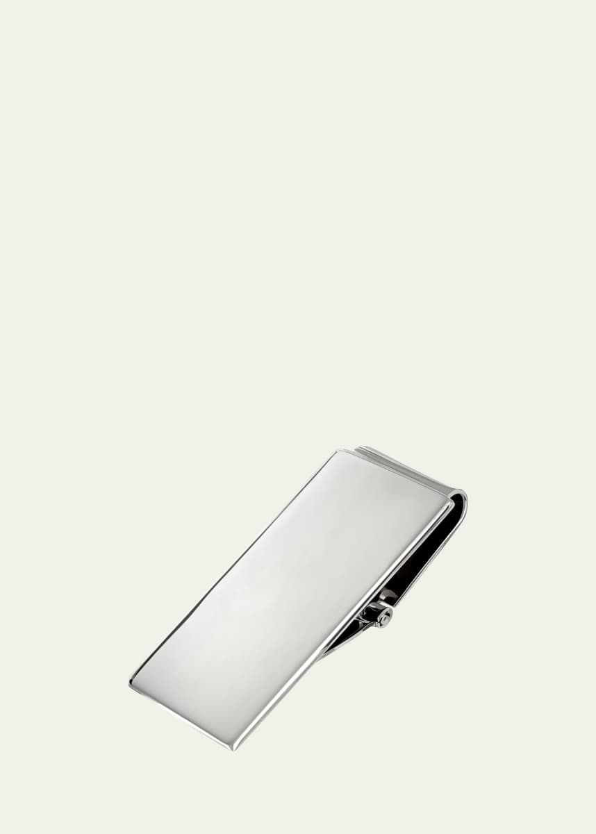 Bergdorf Goodman Men's Sterling Silver Hinged Money Clip