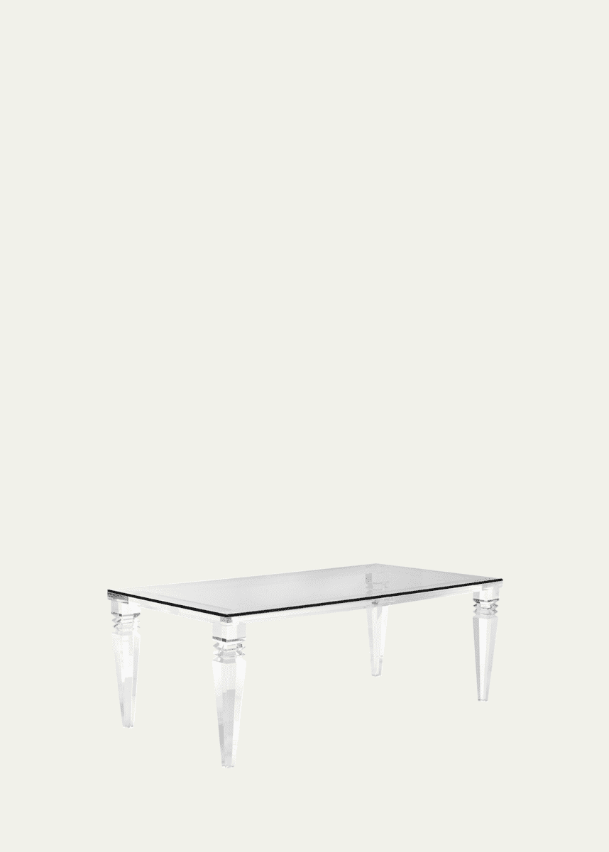 Interlude Home Christelle Acrylic Dining Table
