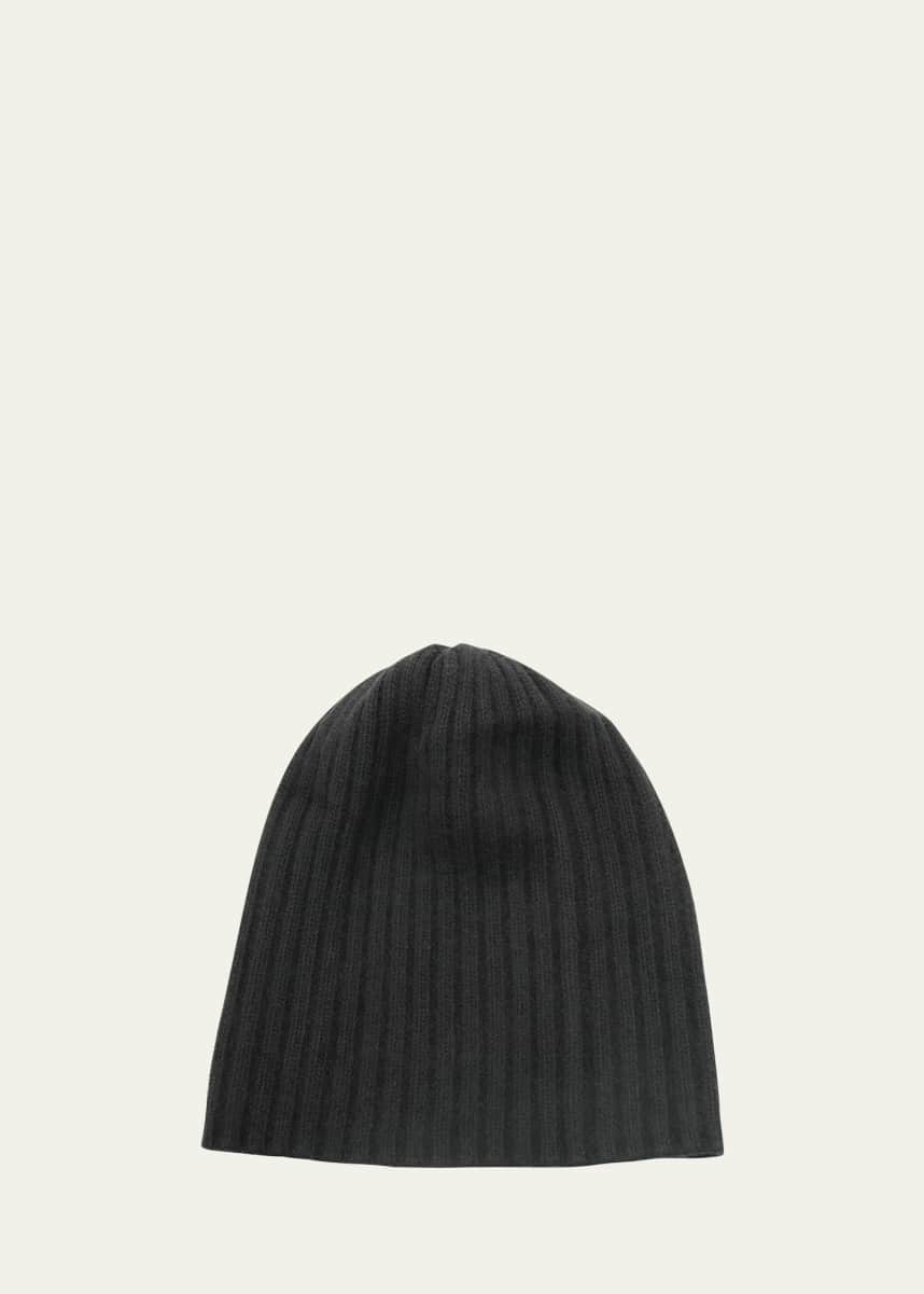 Jersey Pom Hat - Black Flower 5/6