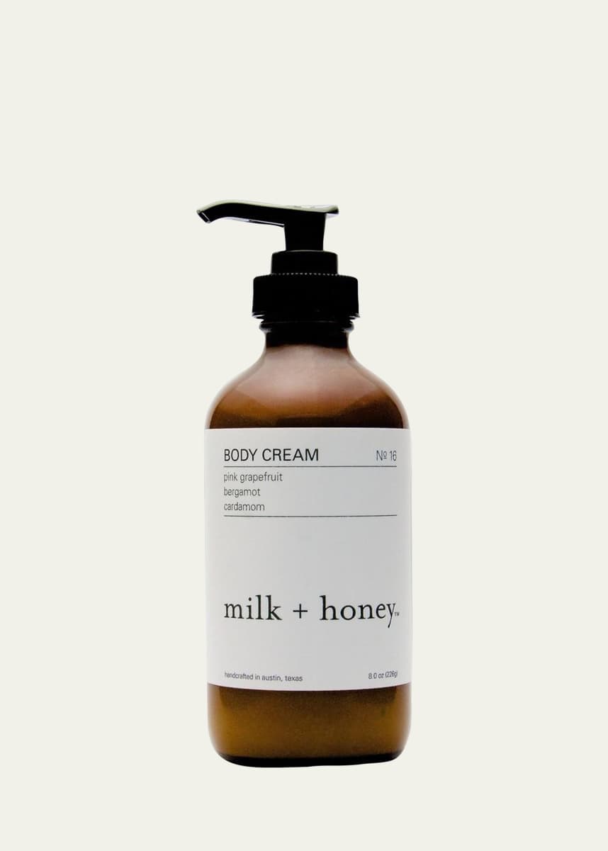milk + honey Body Cream No. 16, 8.0 oz.