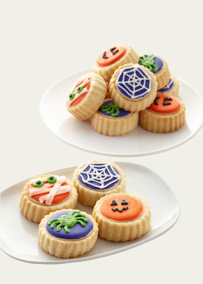 Le Gourmet Baking Halloween Shortbread Cookies in Gift Tin