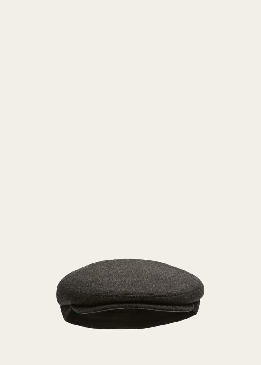 Bergdorf Goodman Men's Solid Cashmere Driver Hat