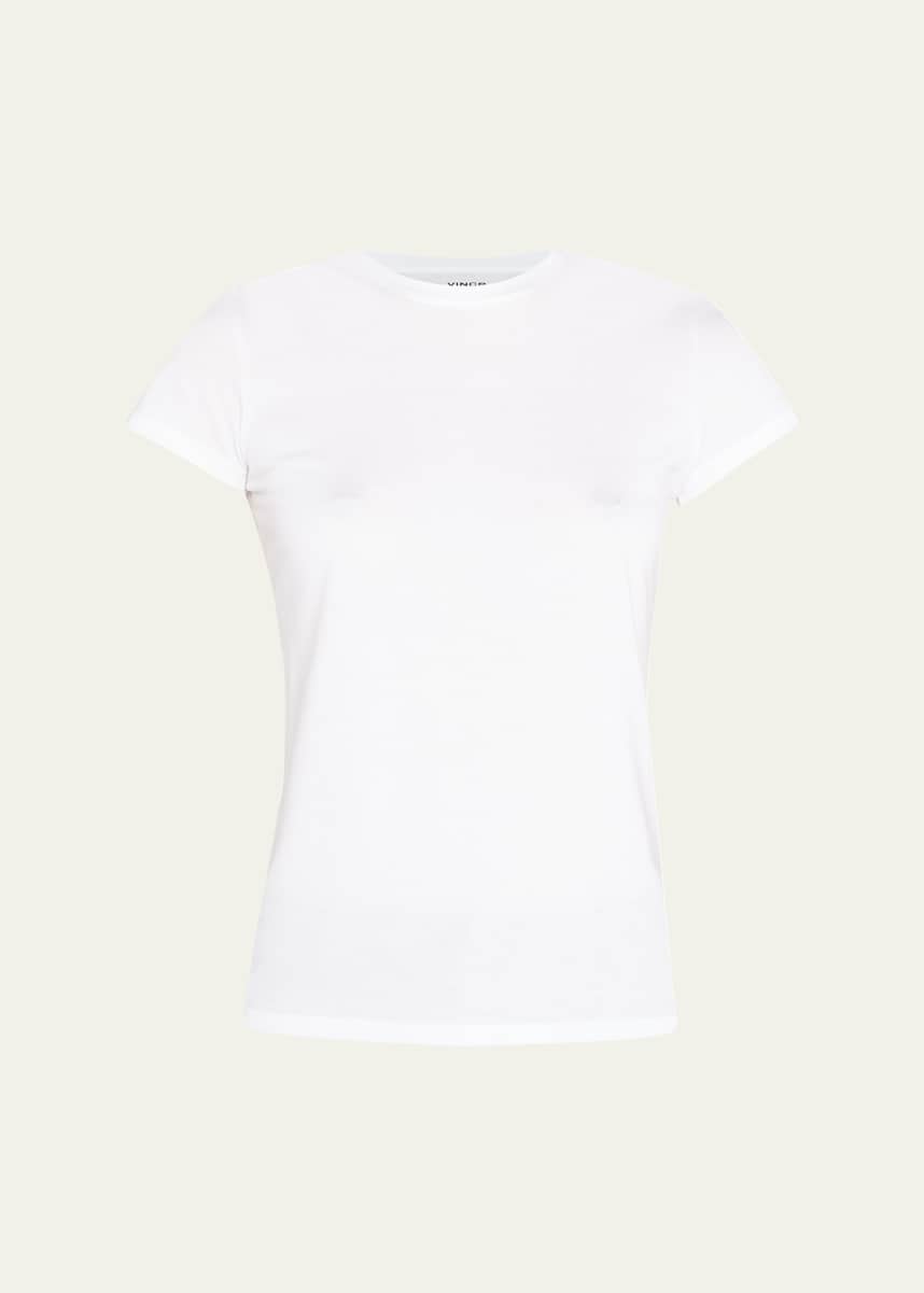 Vince Essential Crewneck Pima Cotton Tee