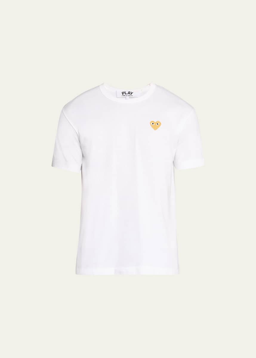 Comme des Garcons Men's Small Heart T-Shirt