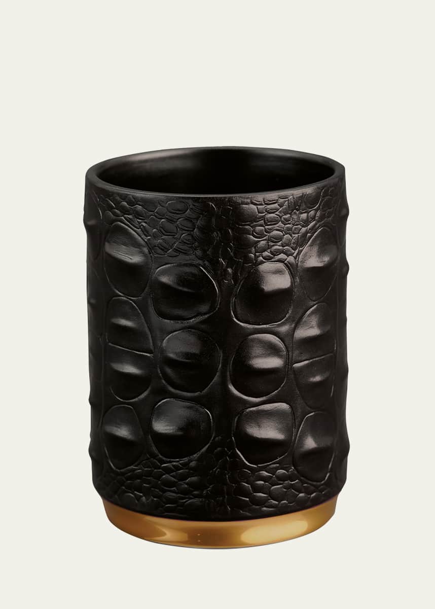 L'Objet Crocodile Pen Cup