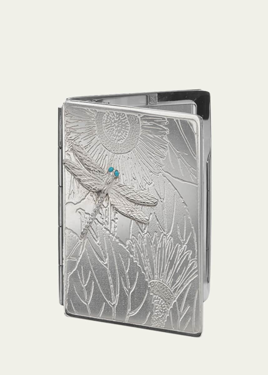 Monica Rich Kosann Large Photo Case With Dragon Fly