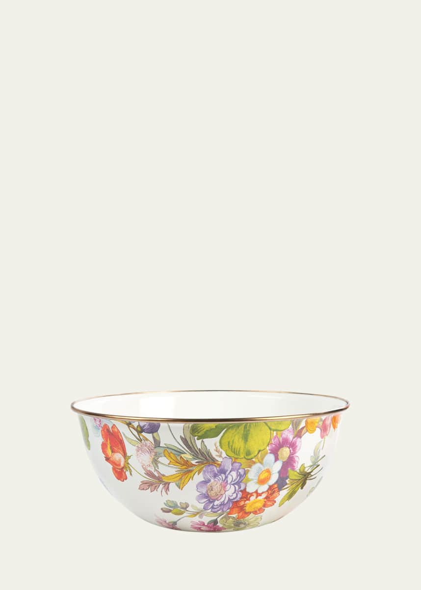 MacKenzie-Childs Flower Market Extra Large Everyday Bowl