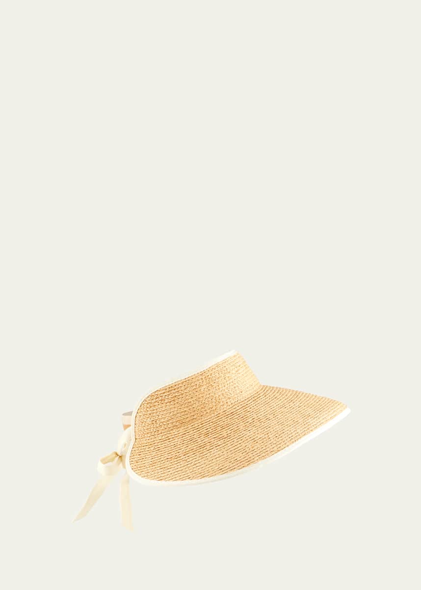 Helen Kaminski Mai Raffia Visor