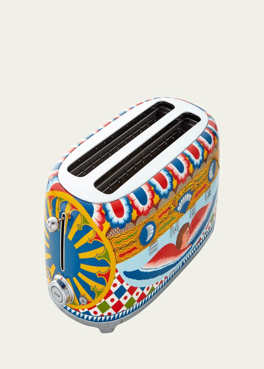 Smeg Dolce Gabbana x SMEG Sicily Is My Love 4-Slice Toaster