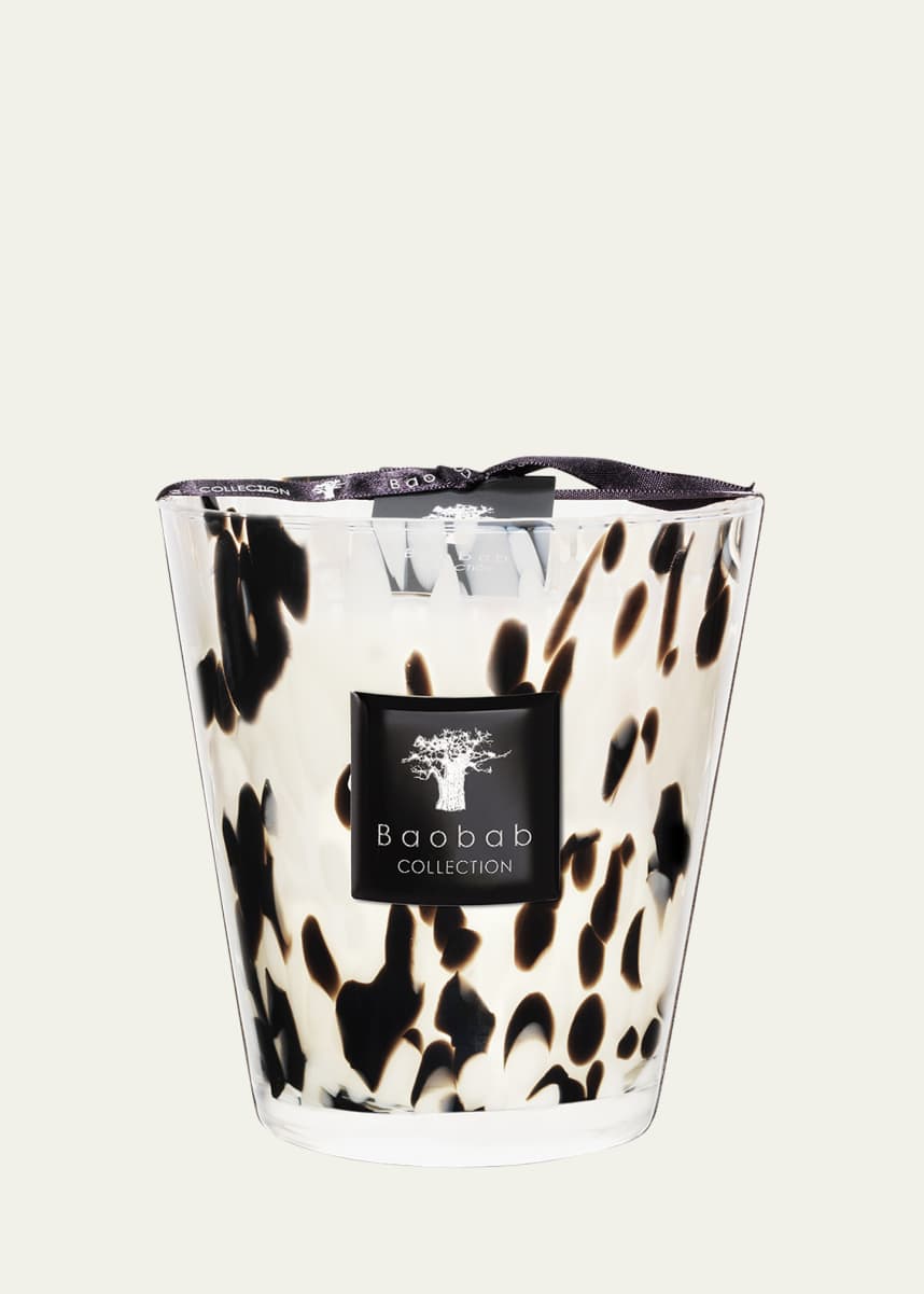 Baobab Collection Black Pearls Scented Candle, 6.3"