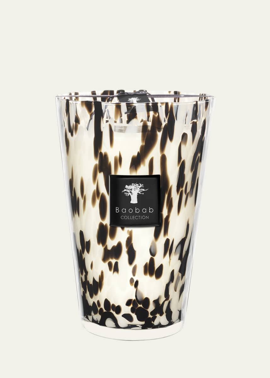 Baobab Collection Black Pearls Scented Candle, 13.8"