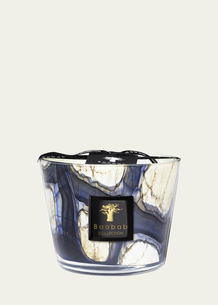 Baobab Collection Stones Lazuli Candle, 4"