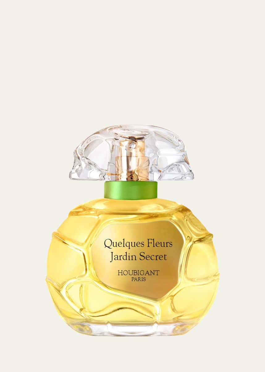 Houbigant Paris Exclusive Quelques Fleurs Jardin Secret Collection Privee, 3.3 oz./ 100 mL