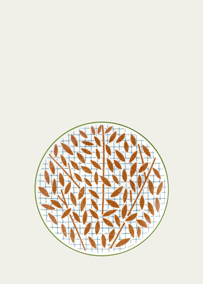 Hermes A Walk in the Garden Dessert Plate