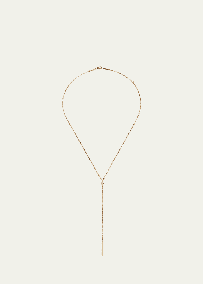 Lana 14k Gold Marquise Diamond Y-Drop Necklace