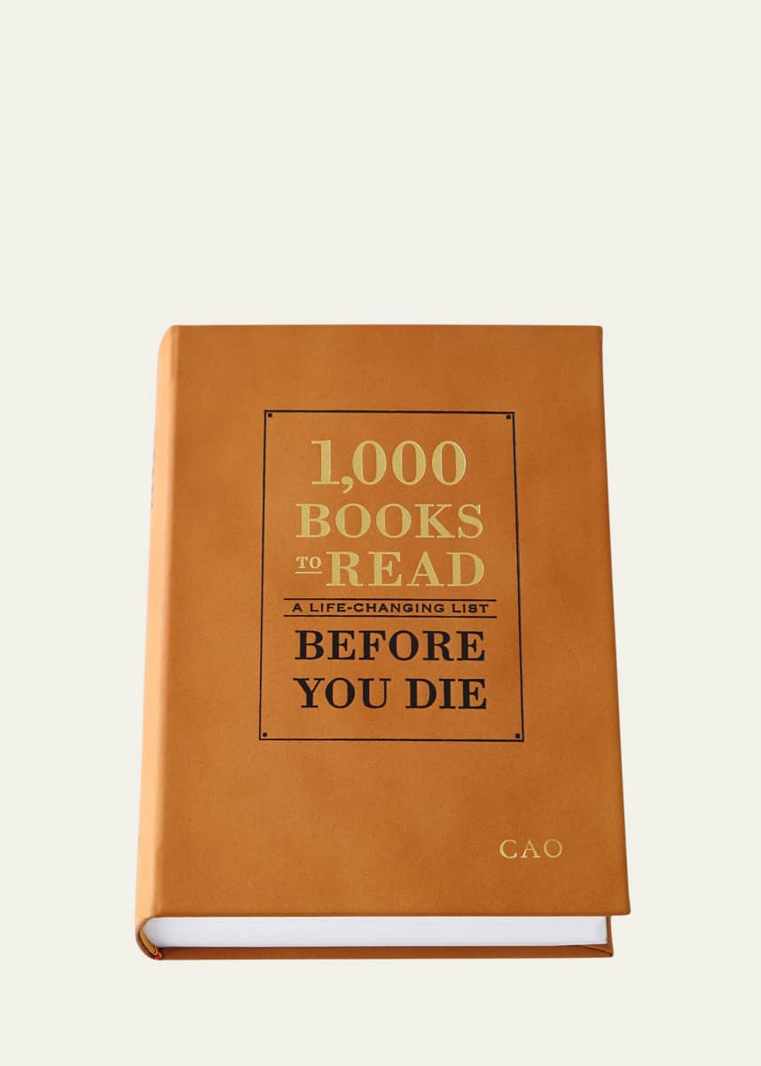 Graphic Image Personalized "1,000 Books to Read Before You Die" Book