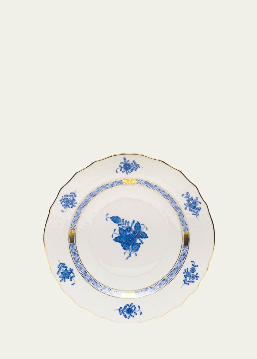 Herend Blue Chinese Bouquet Salad Plate