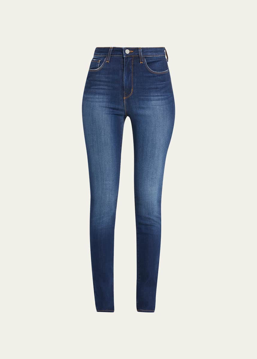 L'Agence Marguerite High-Rise Ankle Skinny Jeans