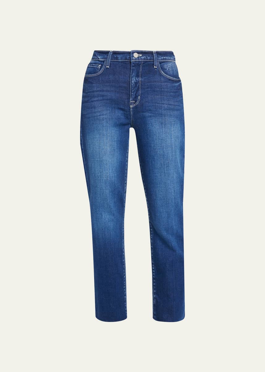 L'Agence Sada Cropped Slim Jeans
