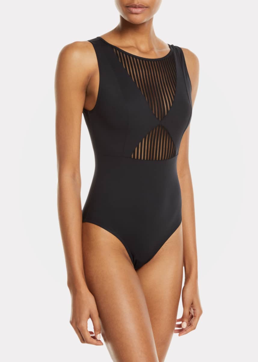 Magicsuit Goddess Ruched Wrap-Front One-Piece Swimsuit - Bergdorf Goodman