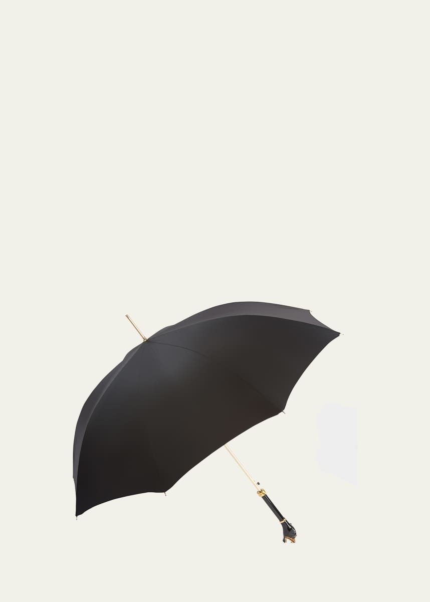 Pasotti Since 1956 Men's Rottweiler-Handle Umbrella