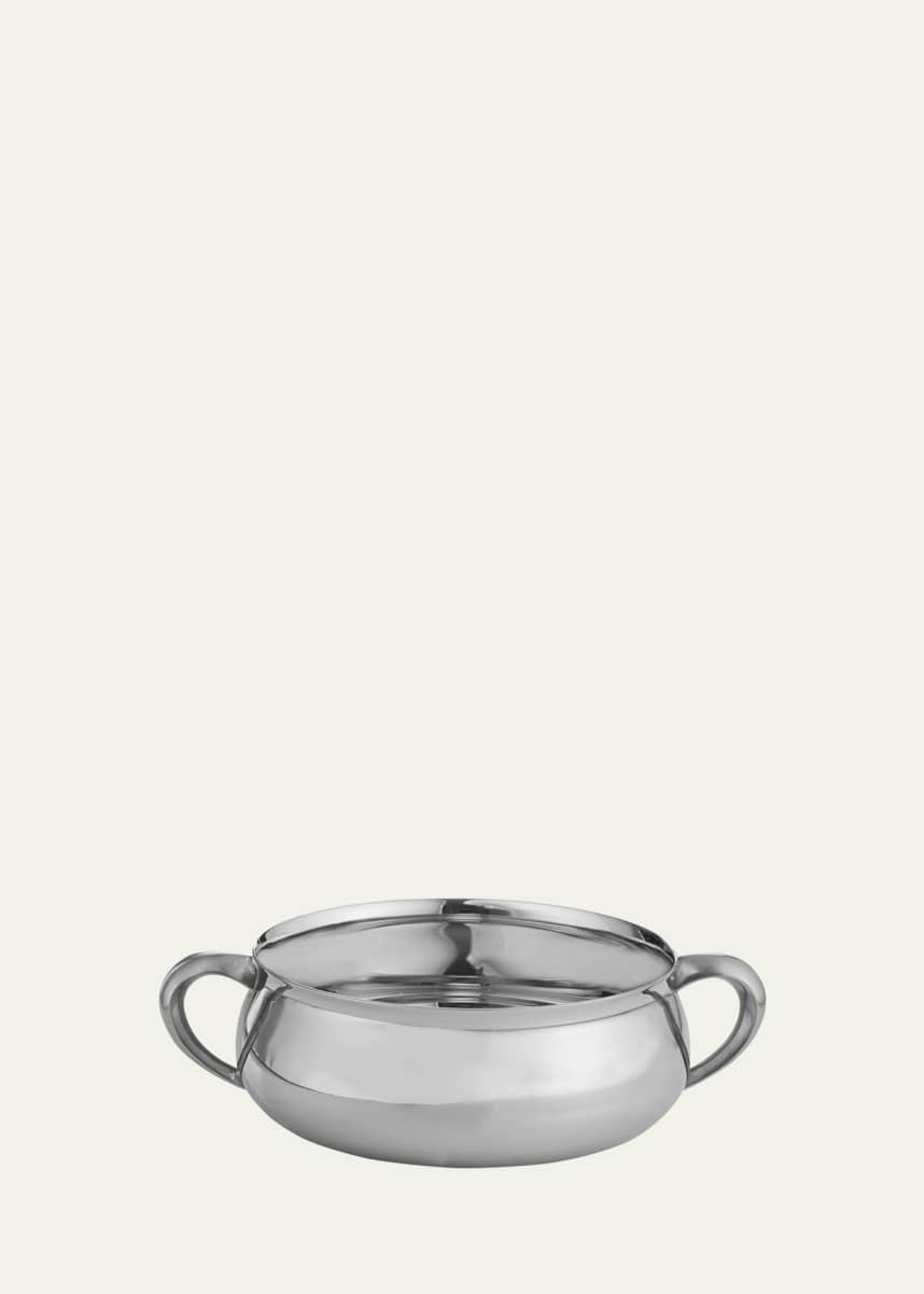 Nambe Kibo Stainless Steel Baby Dish