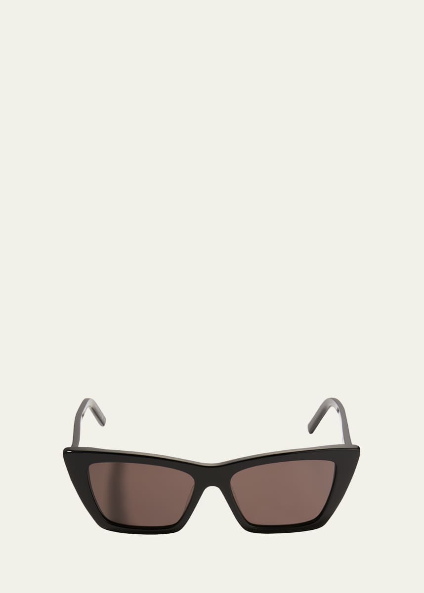 Saint Laurent Cat-Eye Acetate Sunglasses